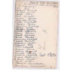 AMIENS : carte photo d'une classe du lycée d'Amiens vers 1930  - très bon état
