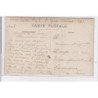 MOIRANS : carte photo du maréchal-ferrand (chevaux - militaire en poste à Moirans) - très bon état
