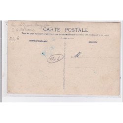 PARIS 6 ème : carte photo de l'agence  de la société de remorquage des batelleries réunies - très bon état