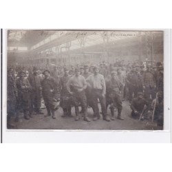 LA COURNEUVE : carte photo de militaires - très bon état