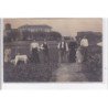 CHATILLON SOUS BAGNEUX : carte photo (jardinier) - très bon état