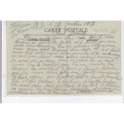 MAREIL EN FRANCE : la moisson (moissoneuse - attelage) - bon état (un petit pli d'angle)