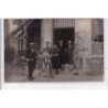A LOCALISER : Monneville cottage - carte photo d'un café maison Routhier - très bon état