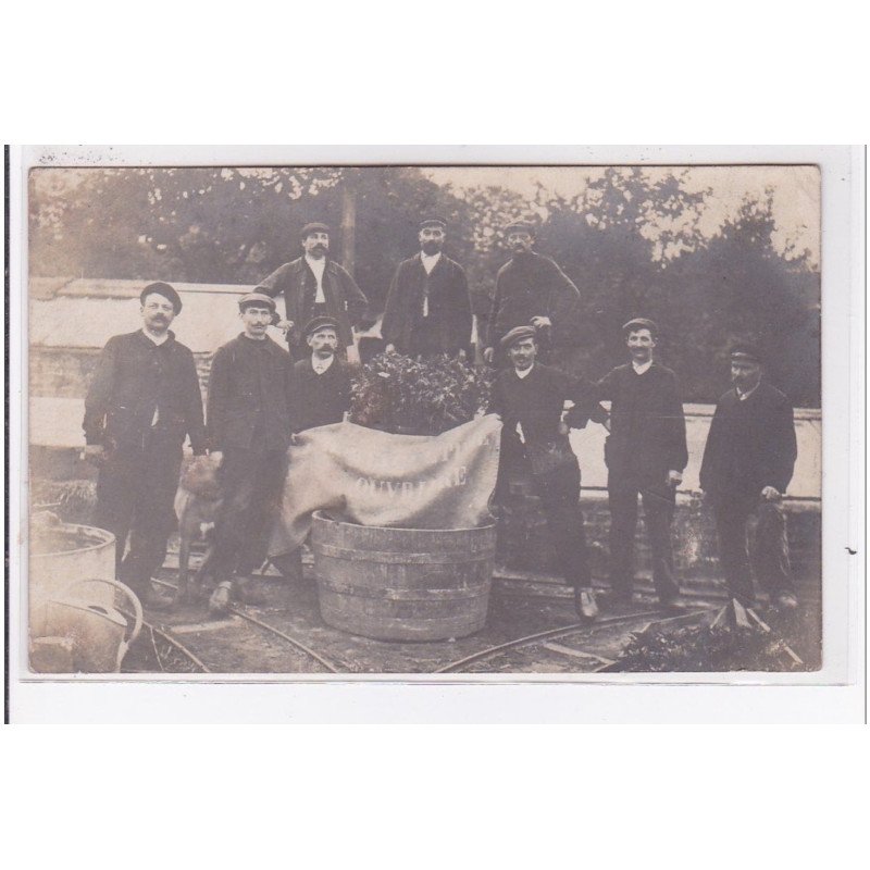 FONTENAY AUX ROSES : carte photo - horticulture ouvrière vers 1910 - très bon état FONTENAY AUX ROSES : carte photo - horticulture ouvrière vers 1910 - très bon état
