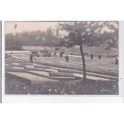 FONTENAY AUX ROSES : carte photo - horticulture ouvrière vers 1910 - très bon état