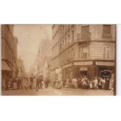 A LOCALISER  : carte photo PARIS? J.LE MAU, Tabac café - très bon état