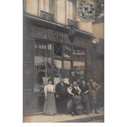 A LOCALISER  : carte photo PARIS? Cce de Vins, Restaurant - très bon état