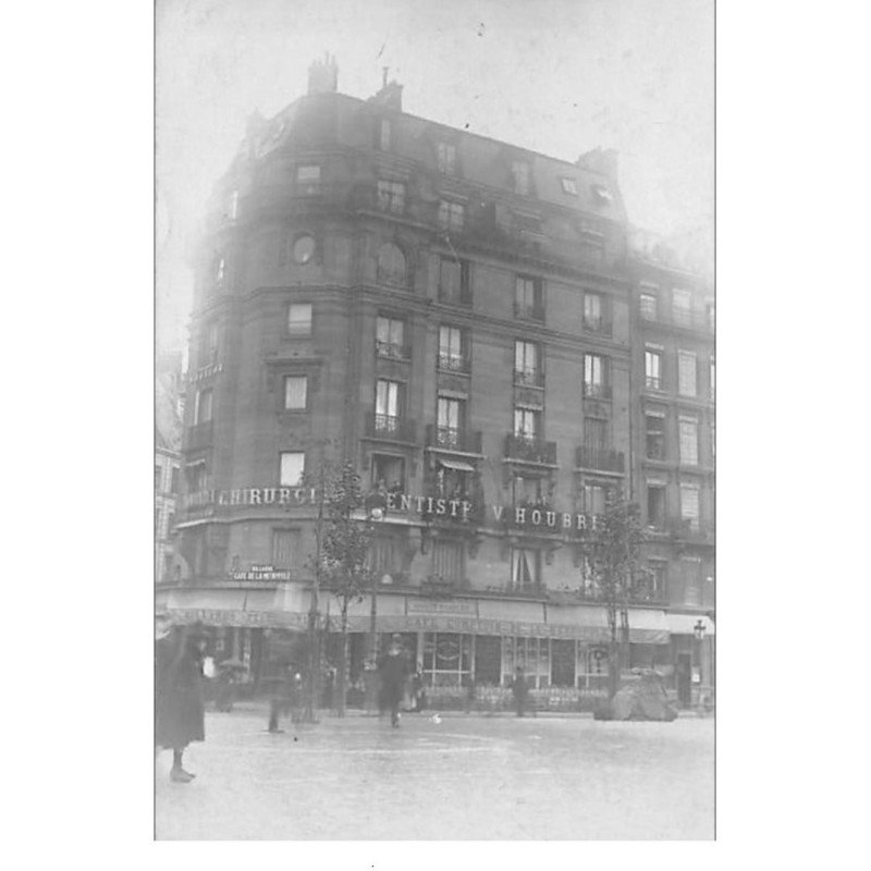 A LOCALISER  : carte photo PARIS? Chirurgien Dentiste V.HOUBRIE - très bon état