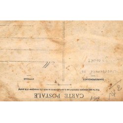 A LOCALISER  : carte photo : Groupe d'hommes - état