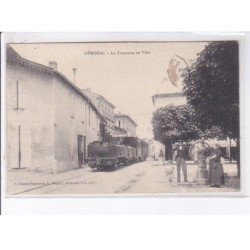 GEMOZAC: le tramway en ville - état