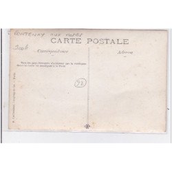 FONTENAY AUX ROSES : carte photo du café restaurant de la mairie (animée) - très bon état