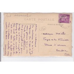 ARCACHON : carte photo d'une villa dans les pins - très bon état