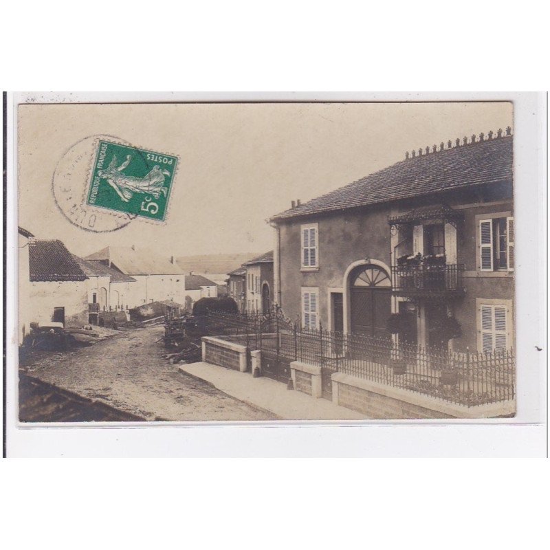 ANDERNY : carte photo de l'intérieur du village - très bon état