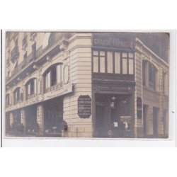 BAYONNE : carte photo de la grande fabrique CONCHON QUINETTE (vêtements) - très bon état