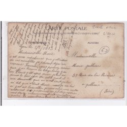 LYON : carte photo (attelage) - bon état