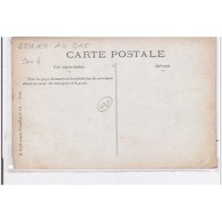 BERRY AU BAC : carte photo de la fanfare - très bon état