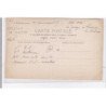 FRESNOY LA RIVIERE : carte photo de la commission de recensement en 1917 (militaire - guerre 14-18) - très bon état