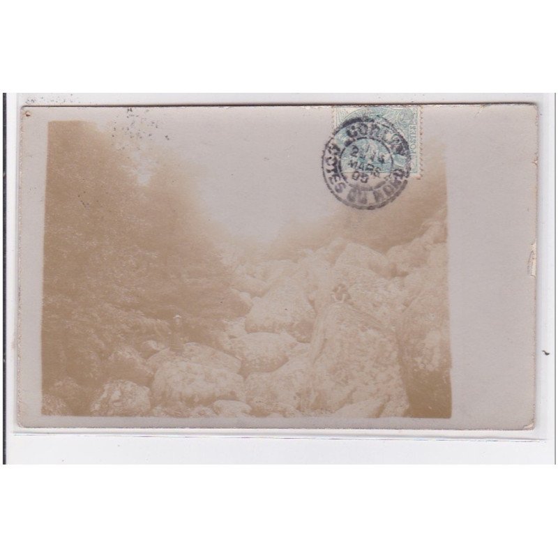 CORLAY : carte photo vers 1905 - très bon état