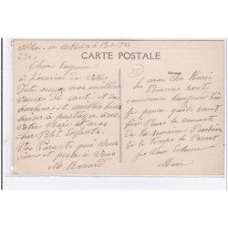 VILLERS EN ARTHIES : l'arrivée de l'autobus à son bureau - très bon état