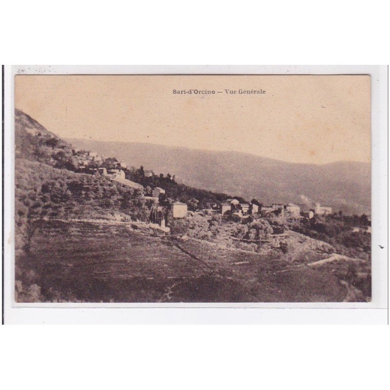 SARI d'ORCINO : vue générale - très bon état