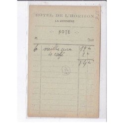 LA COTINIERE: hôtel de l'horizon - très bon état