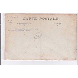 FECAMP : carte photo - militaires - très bon état