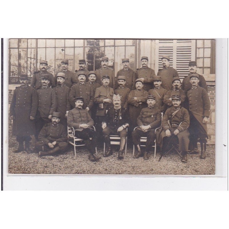 ROCHE LA BEAUPRE : carte photo de militaires  - très bon état