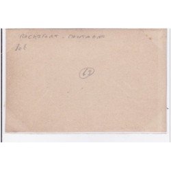 ROCHEFORT MONTAGNE : photo format cpa de l'hôtel Trinquier Chassenoix vers 1900  - très bon état
