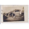 COUTAINVILLE : carte photo d'un attelage pendant une fête en 1908 - très bon état