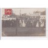 AGON COUTAINVILLE : carte photo de la kermesse 1909 - """"arène athlétique par le professeur Cointrel""""- très bon état