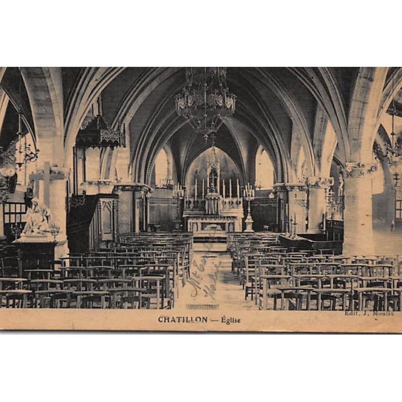 CHATILLON : Eglise - état