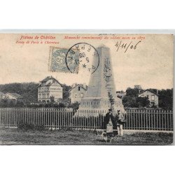 CHATILLON : Monument commémoratif des soldats morts en 1870 - très bon état