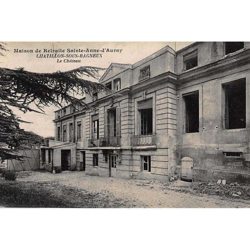 CHATILLON : Maison de Retraite Sainte-Anne-d'Auray, le Château - très bon état