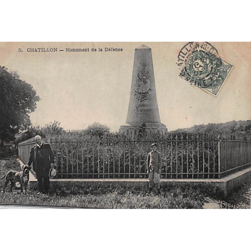 CHATILLON : Monument de la Défense - très bon état