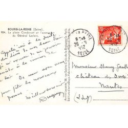 BOURG LA REINE : La Place Condorcet et l'avenue du Général Leclerc - très bon état