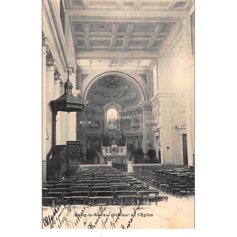 BOURG LA REINE : Intérieur de l'Eglise - très bon état