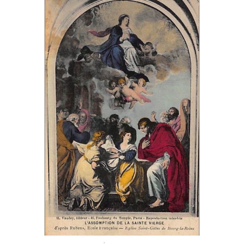 BOURG LA REINE : L'Assomption de la Sainte Vierge, Eglise St-Gilles - très bon état