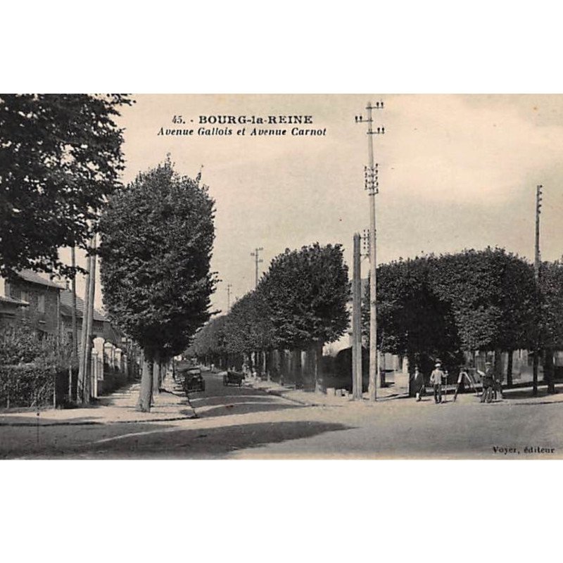 BOURG LA REINE : Avenue Gallois et Avenue Carnot - très bon état