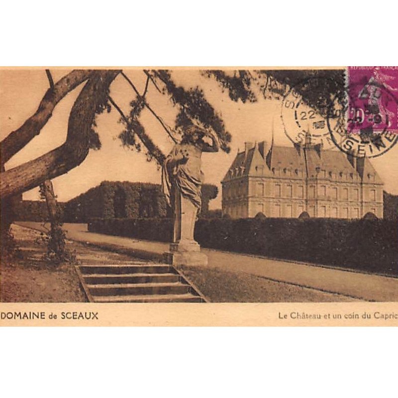 SCEAUX : Le Château et un coin du Caprice - très bon état