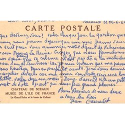 SCEAUX : Le Château, Musée de l'Ile de France, Le Grand salon et buste de Colbert - très bon état