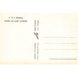 SCEAUX : Entrée du Lycée Lakanal - très bon état