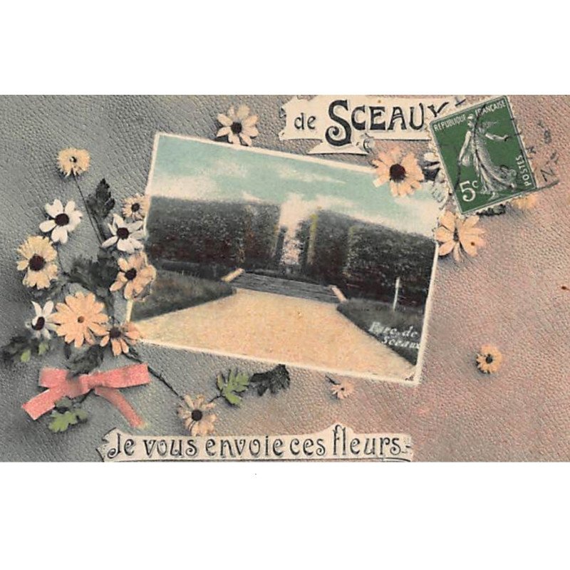 SCEAUX : Carte Souvenir - très bon état