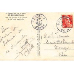 SCEAUX : Le Groupe de Coysevox et la Cour d'Honneur - très bon état