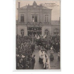 MONTREUIL BELLAY : catastrophe du 23 novembre 1911 - les funérailles solennelles présidentielles - état