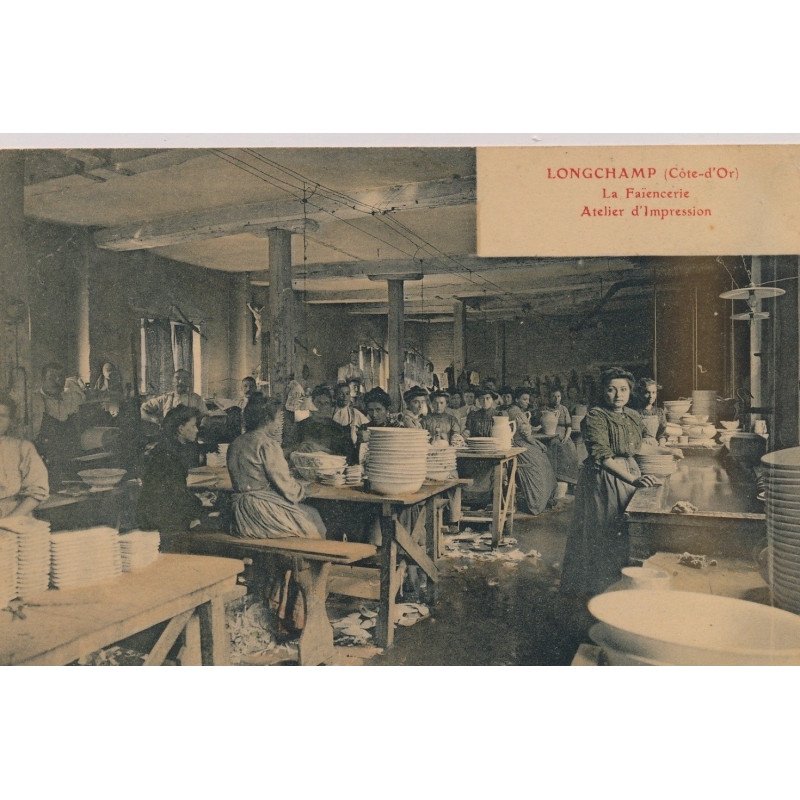 LONGCHAMP : La Faïencerie, Atelier d'Impression - état