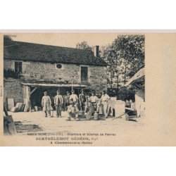 CHAMESSON-S/-SEINE : Chantiers et Scieries de Pierres, BERTHELEMOT GEDEON Exploitation - très bon état