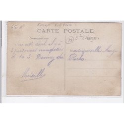 SAINT LIESNE : carte photo du lavoir vers 1910 - très bon état