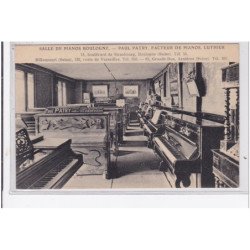 BOULOGNE BILLANCOURT : salle de pianos Boulogne - Paul Patry, facteur de pianos, luthier (autographe)- très bon état