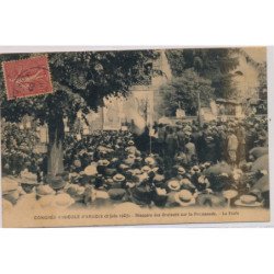 ARBOIS : Congrès Vinicole(2 Juin 1907), Discours des Orateurs sur la Promenade, La Foule - très bon état
