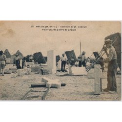 BECON : Carrière de M. LEBRUN, Tailleurs de Pierre de Granit - très bon état